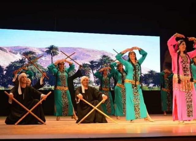  فرقة رضا للفنون الشعبية تقدم  أول عروضها الاستعراضية