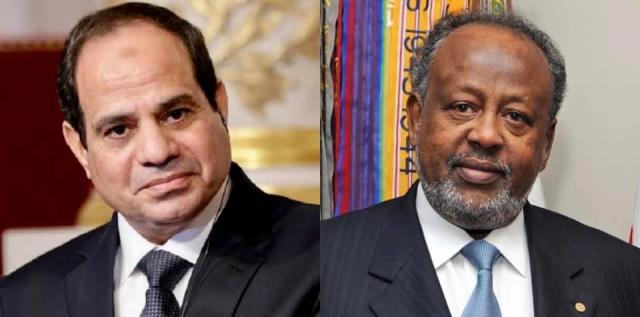 الرئيس السيسي ورئيس جيبوتي