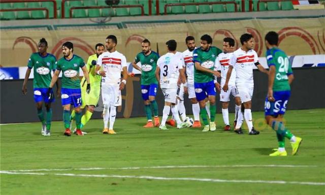 مباراة الزمالك و المقاصة