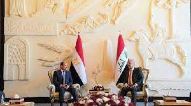 الرئيس يلتقي الرئيس العراقي