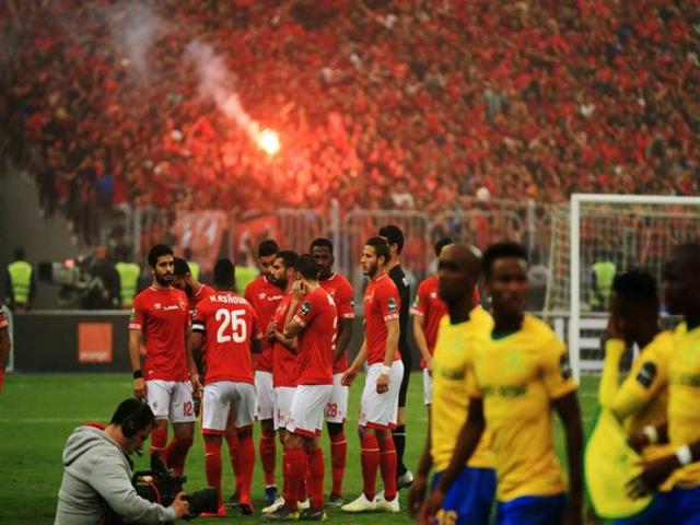 مبارة دوري ابطال افريقيا بدون جماهير 