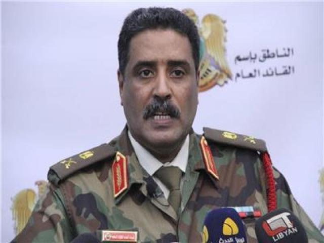 الناطق باسم قائد الجيش الوطني الليبي