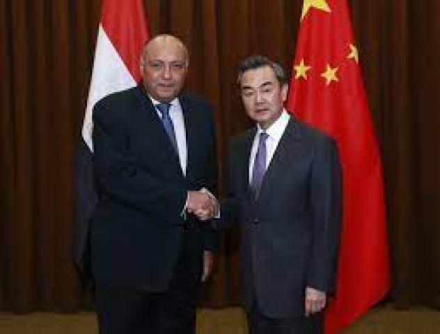 وزير الخارجية المصري والصيني