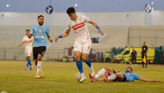 الزمالك ضد غزل المحلة