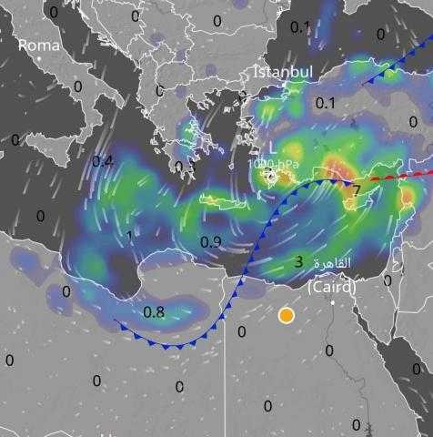 الأرصاد: كتل هوائية باردة تضرب البلاد خلال ساعات.. تحذير