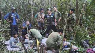 معجزة إلهية، العثور على 4 أطفال أحياء بعد 5 أسابيع من تحطم طائرتهم في كولومبيا (صور)