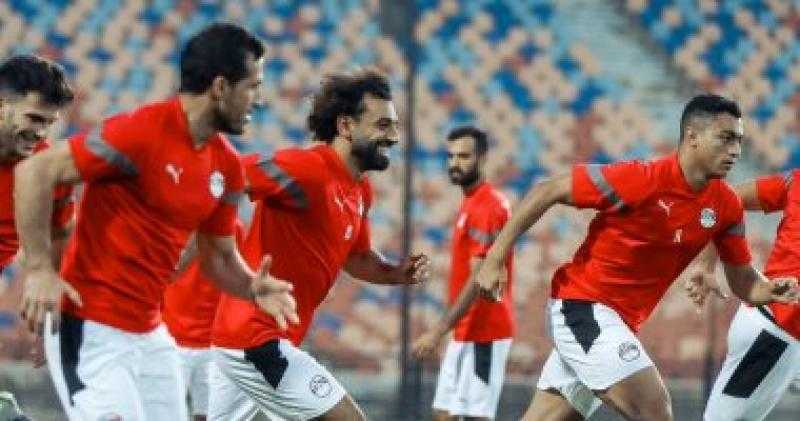 منتخب مصر يختتم استعداداته لمواجهة تونس غدا بمشاركه محمد صلاح
