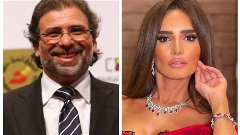 هل تفتعل زينه المشاكل داخل اللوكيشن ؟ ..خالد يوسف يجيب