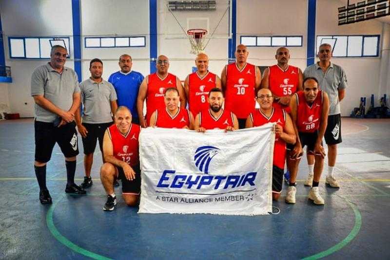 مصر للطيران لكرة السلة يتأهل إلى الدور قبل النهائي لبطولة دوري الشركات