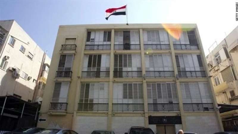 السفارة المصريه فى تل أبيب