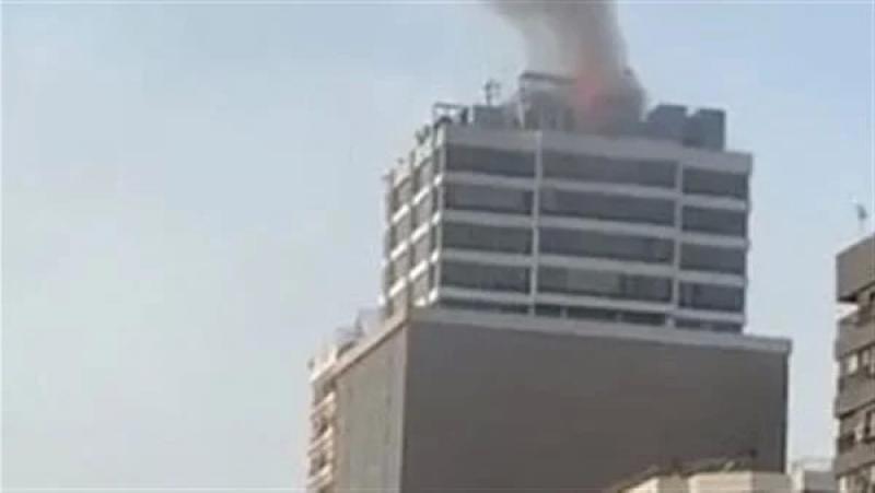 السيطرة على حريق أعلى برج إداري في المهندسين