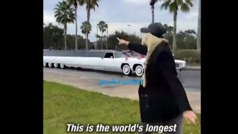 أطول سيارة فى العالم 