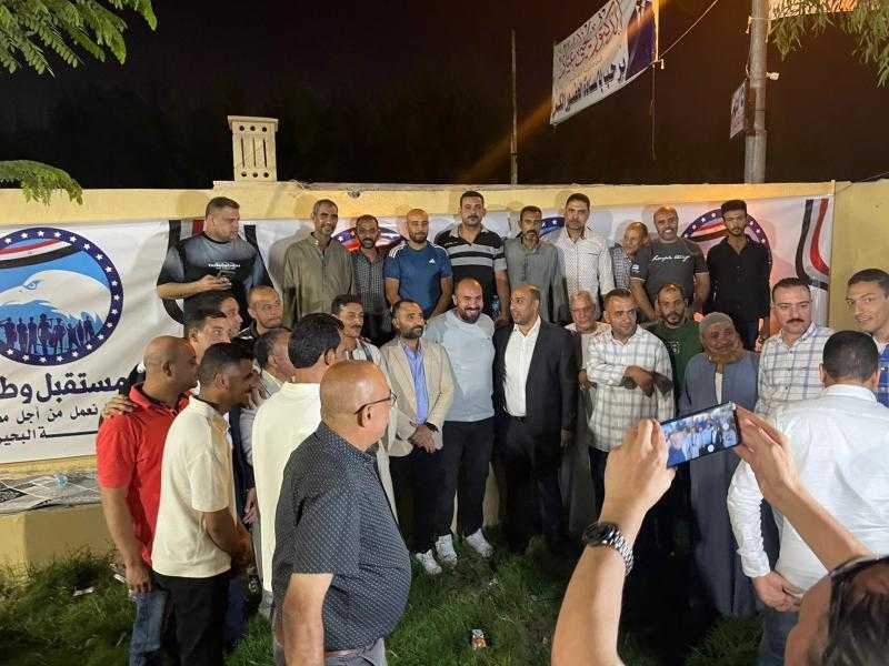مرشحو القائمة الوطنية بالبحيرة يواصلون  جولاتهم الميدانية استعدادا لانتخابات مجلس الشيوخ