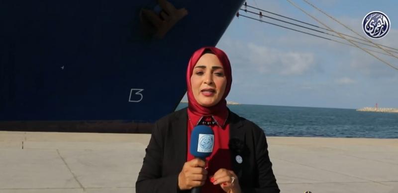 ضمن ”الفارس الشهم3”.. وصول سفينة الأمل الإماراتية الـ 10 للقطاع بميناء العريش | فيديو