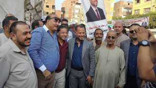 إقبال كبير على لجان الواسطى دعما لمرشح حزب الجبهة الوطنية محمد فاروق