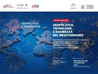 ميد أور تعلن إطلاق مشروع الجغرافيا السياسية والأمن في البحر المتوسط ميد أور تعلن إطلاق مشروع الجغرافيا السياسية والأمن في البحر المتوسط