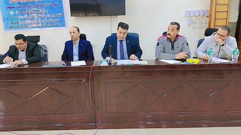 الخطة الاستثمارية على طاولة مواطني طهطا بسوهاج