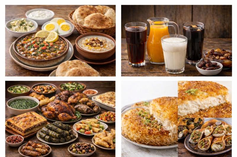 W7Worldwide للاستشارات ترصد أشهر الأطباق الرمضانية في المطبخ المصري